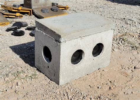 concrete distribution box near me|5 outlet septic distribution box.